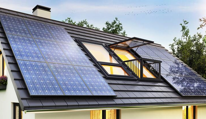 Foto zu Energieunabhängig durch
Photovoltaikanlagen